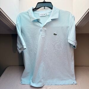 Lacoste Men’s Classic Fit Polo Shirt Baby Blue Size XL